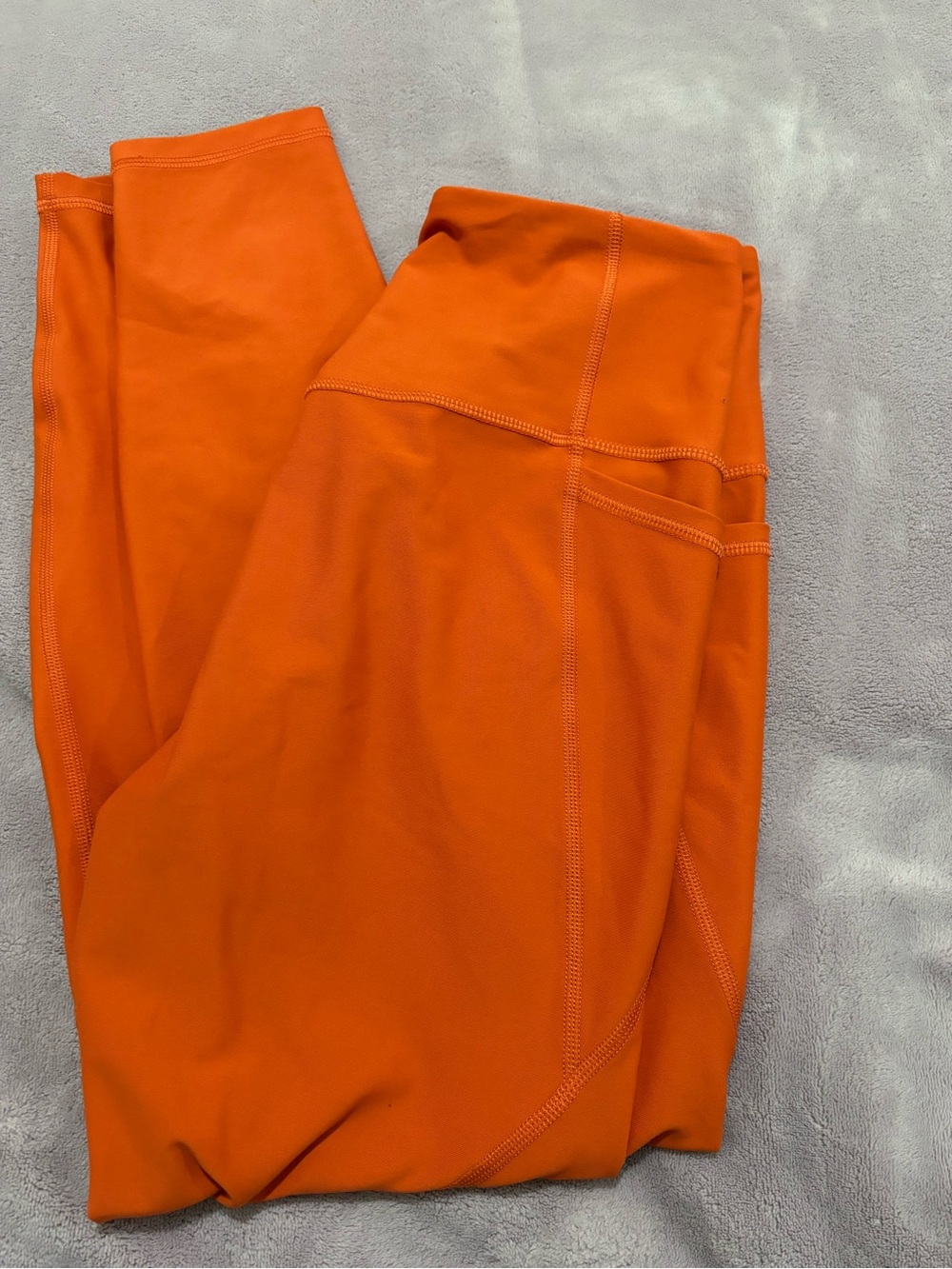Old Navy Active Orange PowerSoft Leggings